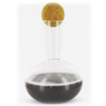 Les Tr&eacute;sors De Lily [Q0450] &ndash; l&auml;bipaistev valge veini karahvin 'Oenology' - 21x16 cm (1,5 L) beež