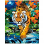 Tiger Animals 5D Teemanttikandid T&auml;is&uuml;mmargune teemantmaal 20X30CM