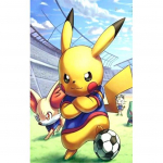 T&auml;ielik 5D Teemantmaal Armas pikachu Teemanttikandid T&auml;ielik Anime Ristpistekomplektid Kodukaunistus K&auml;sitsi valmistatud kingitus 20x30cm