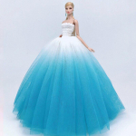 Gradientmoodne nukuriided Barbie-nukur&otilde;ivaste jaoks Pulmakleidid 1/6 BJD nukum&auml;nguasjadele lastele