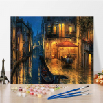 DIY maalimine numbrite j&auml;rgi Digitaalne &otilde;limaal Kodukaunistuse numbrid &Otilde;limaal Hobid Kujutav kunst &Otilde;limaal numbrite maalimine 40x50cm no frame