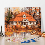 Numbrite j&auml;rgi maalimine ise K&auml;sit&ouml;&ouml; Kunst Hobid Digitaalne &otilde;limaal Numbritega maalimine Kodukaunistamine 40x50cm no frame