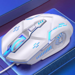 VAORLO masinate m&auml;nguhiir kaabel arvutim&auml;ngude lauaarvuti s&uuml;learvuti universaalne 3200 DPI koos hingava kerge traathiirega must