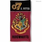 HP rannar&auml;tik &ndash; Harry Potteri r&auml;tik 100% pol&uuml;ester 70x140 punane