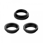 3 tk / metallipartii 5 mm C&ndash;CS kinnitusadapter 25,4 mm keermega C/CS objektiivi kinnitusadapteri alumiiniumist konverterir&otilde;ngas CCTV turvakaamera jaoks must