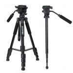 ZOMEI Q310 Professionaalne Alumiiniumisulamist Kaamera Video Statiiv 4-sektsiooniline Pikendatav Statiiv Monopod koos must