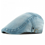 Uued meeste kauboibaretid m&uuml;tsid Mood naiste retro p&auml;ikesesirmiga m&uuml;tsid Unisex Reguleeritava suurusega Vintage teksad puuvillane m&uuml;ts