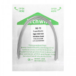 10 tk/pakk Ortodontiline hambaravi &uuml;lielastne munakujuline Niti &uuml;mmargune/ristk&uuml;likukujuline kaare juhtmed Dental Niti kaare traat Ovoid 21x25 Upper