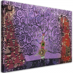 L&otilde;uenditr&uuml;kk Violetne elupuu abstraktne 60x40 lilla