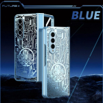 Samsung Z Fold 4 kogu korpuse kaitsega kokkupandav koti&uuml;mbris Samsung Galaxy Z Fold 4 Fold4 Zfold4 karastatud klaasist kile jaoks for Samsung Z Fold 4 roosa kuldne v&auml;rv