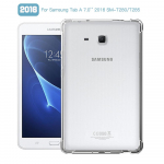 P&otilde;rutuskindel kate Samsung Galaxy Tab A 7,0'' 2016 SM-T280 SM-T285 7,0 tollise &uuml;mbrisega TPU silikoonist l&auml;bipaistev kate Coque Fundas SM-T280 T285 puhas