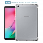 P&otilde;rutuskindel kate Samsung Galaxy Tab A 8,0'' 2019 SM-T290 SM-T295 T297 8,0'' &uuml;mbris TPU silikoonist l&auml;bipaistev kate Coque Fundas Tab A T290\T295\T297 8" puhas