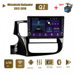 Androidi autoraadio multimeediumivideopleier Mitsubishi Outlanderi 2012-2018 jaoks koos nupunupuga Carplay WiFi BT 2 Din 2+32GB 1+16GB