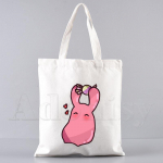 WC-ga seotud Hanako Kuni ostukott Bolsas De Tela Toidupood Ostukorv Džuudist kott Puuvillakott Džuudist Sacola Reciclaje 24*26cm