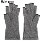 Unisexi kompressioonkindad Puuteekraaniga kindad Teraapiavastased Lihaspinged Leevendavad Karpaal-pools&otilde;rmekindad Soe randmetugi L helehall v&auml;rv