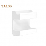 Kaugjuhtimispuldi rack Punch Tasuta hoiuruum Raske ja vastupidav praktiline isekleepuv kandja salvestuskarbi &uuml;mbris Magamisruumi tarvikud valge