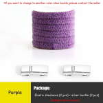 NO.8 Magnetic Lock Kingapaelad Saapad Palus Paelad Lapsed T&auml;iskasvanutele Elastne Lipsuta Kingapaelad Tossud kingapaelaks &Uuml;ks suurus sobib k&otilde;ikidele kingadele White