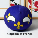 20cm Polandball Pl&uuml;&scaron;inukk Riigipall Anime L&uuml;hike T&auml;idetud Pl&uuml;&uuml;sist M&auml;nguasi Kingdom of France
