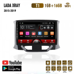 9-tolline Android LADA Xray Xray 2015-2019 jaoks autoraadio GPS WIFI multimeediumipleier Autoraadio peaseade Carplay 2+32GB 1+16GB