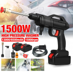 Juhtmeta k&otilde;rgsurvepesumasin pihustatav laetav autopesup&uuml;stol 1500 W elektriline veep&uuml;stoli masin Makita aku jaoks 1*5 Battery