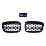 2 TK auto esiv&otilde;red Neeruv&otilde;re BMW X3 G01 G08 X4 G02 2018 jaoks- P&otilde;rkeraua Diamond Trim Racing Grille Meteor Titanium Black gray