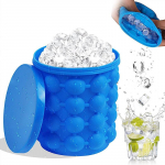 J&auml;&auml;kuubikuvormid j&auml;&auml;alused, suur silikoonist j&auml;&auml;&auml;mber, 2-&uuml;hes j&auml;&auml;kuubikumasin k&uuml;lmutatud kokteilide, jookide, joogiviski ja muu jaoks