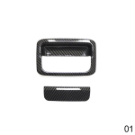 Auto k&uuml;ljeukse tagumise saba ukse k&auml;epideme dekoratiivkate ABS s&uuml;sinikkiust Suzuki Jimny JB64 JB74 jaoks 2Pcs Rear Door black