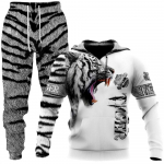 Wolf 3D tr&uuml;kitud kapuutsiga riided &uuml;likond p&uuml;ksid &uuml;likond meeste kevad- ja s&uuml;gise vabaaja kampsun Pullover meeste dressikomplekt mood meeste jaoks XL