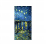 Kuulus Van Goghi vertikaalne plakat ja prindid T&auml;histaev L&otilde;uendimaalid Seinakunst Pilt elutuppa Kodu kaunistus Cuadros 70X140cm No Frame