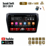Juhtmeta Androidi autoraadio Carplay Suzuki Swift 2017-2019 auto multimeedia videopleier GPS-navigatsioonis&uuml;steemiga WIFI 2+32GB 1+16GB