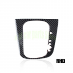For Volkswagen Golf 6 Shangku True carbon fiber Shift Frame Gear Panel Decorative Sticker gear panel frame Interior Left