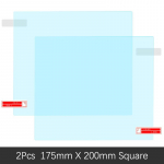 T&auml;iskattega uduvastane vihmakindel kile Toyota Rav4 XA40 2013-2018 RAV 4 40 auto tahavaatepeegli kaitsekile tarvikutele Square 175mm x 200mm