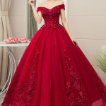 Uued Quinceanera kleidid, magusad roosad, lilledega kaunistatud, maapikkused ballikleidid pidulik peokleit XS burgundiapunane