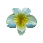 Naiste v&auml;ike juukseklamber, lilleline juukseklamber Realistlik lillekujuline gradient lastele, fikseeritud juuste kaunistamise t&ouml;&ouml;riist roosa punane v&auml;rv