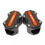 Bike Carsh Bar plokid Mootori kaitseraua kaitsekaitse Honda VFR750 VFR800 VFR800F VFR800X VFR 1200 X jaoks oranž