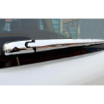 ABS Chrome tagaklaasi klaasipuhasti kate 2016 2017 2018 Toyota Land Cruiser 200 LC200 black