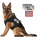 Taktikalise teeninduskoera vesti rakmed v&auml;litingimustes treenimisk&auml;epidemega veekindlad mugavad s&otilde;jav&auml;epatrulli K9 koerarakmed k&auml;epidemega XS