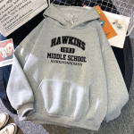 Hawkins Hoodie Meeste Naiste Moemantel poistele Pusad Lapsed Hip Hop Hoodie Meeste Naiste Kampsunid &Uuml;li&otilde;pilaste dressid Meeste Riided S&uuml;gis S