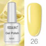 ROSALIND 15 ml k&uuml;&uuml;nelakk, poolp&uuml;siv leotav UV geelk&uuml;&uuml;nelakk, pealislakk geellakk