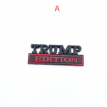 1 TK Trump Editioni embleemim&auml;rgi autokleebis C/ompass P/atriot R/enegade F/ord F150 F250 F350 C/hevrolet GMC Hummer D/odge jne jaoks. K&otilde;ik autod A