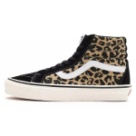 Vans Sk8-Hi 38 DX Anaheim Factory - Leopard Unisex Tossud P&auml;evitus Must P&auml;evitus-Leopard VN0A38GF9GI 36