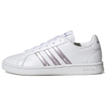 Adidas Grand Court Beyond Valge Matt Lilla Metallik Naiste Tennised Pilvevalge GW9247 38 white