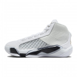 Air Jordan 38 GS FIBA Laste tossud Valge Metallik-Kuldne Puht-Plaatina FN8277-100 36.5
