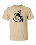Colt Horse Logo 2nd d Pro Gun Brand Tee Rifle Pistol Unisex T-s&auml;rk S