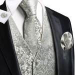 Meeste vest Paisley solid vesti &uuml;likond smokingu Gilet mantel siidist, korrap&auml;rase istumisega topsid M