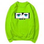 Anime Demon Slayer Kimetsu No Yaiba Kapuutsiga dressipluusid Talv Tokito Silmad Unisex Meeskonna kaelusega kapuutsiga dressipluus Kevad/S&uuml;gis Dressipluus Harajuku Sudaderas 3XL