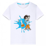 Vlad A4 100% puuvillane T-s&auml;rk poistele Topid anime T-s&auml;rgid y2k &uuml;hes t&uuml;kis Kawaii Merch A4 Pride L&uuml;hike pride t-s&auml;rk laste riided t&uuml;druk 100 valge