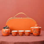 Loominguline keraamiline kaasaskantav reisiteekomplekt Isadep&auml;eva kingitus Isa kingitus eakatele Hiina teekomplekt