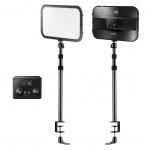 Godox ES45 E-spordi LED-videovalguspaneel Max. 2500 luumenit 2800K-6500K h&auml;mardatav C-klambri lauavalgusti EU Plug