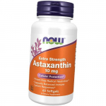 Astaksantiin, Astaksantiin 10, Now Foods 60 geelkapslit (70128017) 60softgels